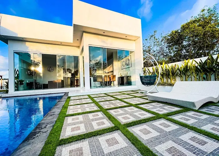 Villa Bell - Modern 3br Pool, Gym, Sauna